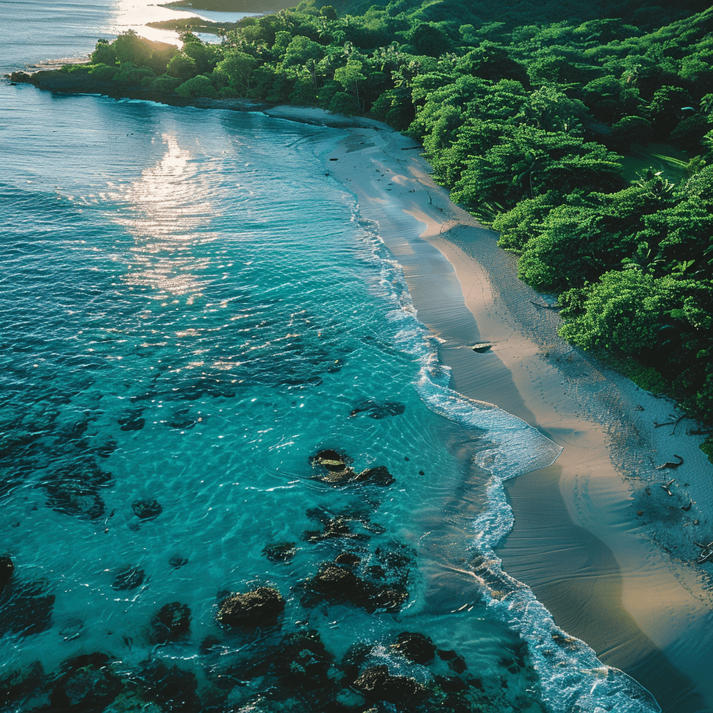 Molokai's Papohaku Beach, Hawaii