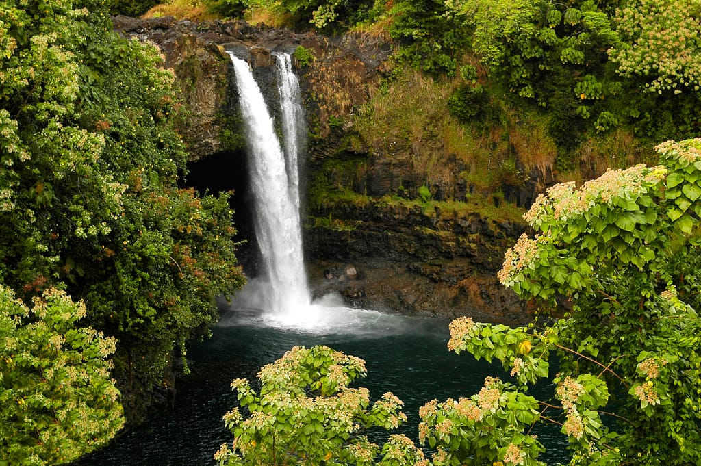 Hilo Rainbow Falls, Hawaii