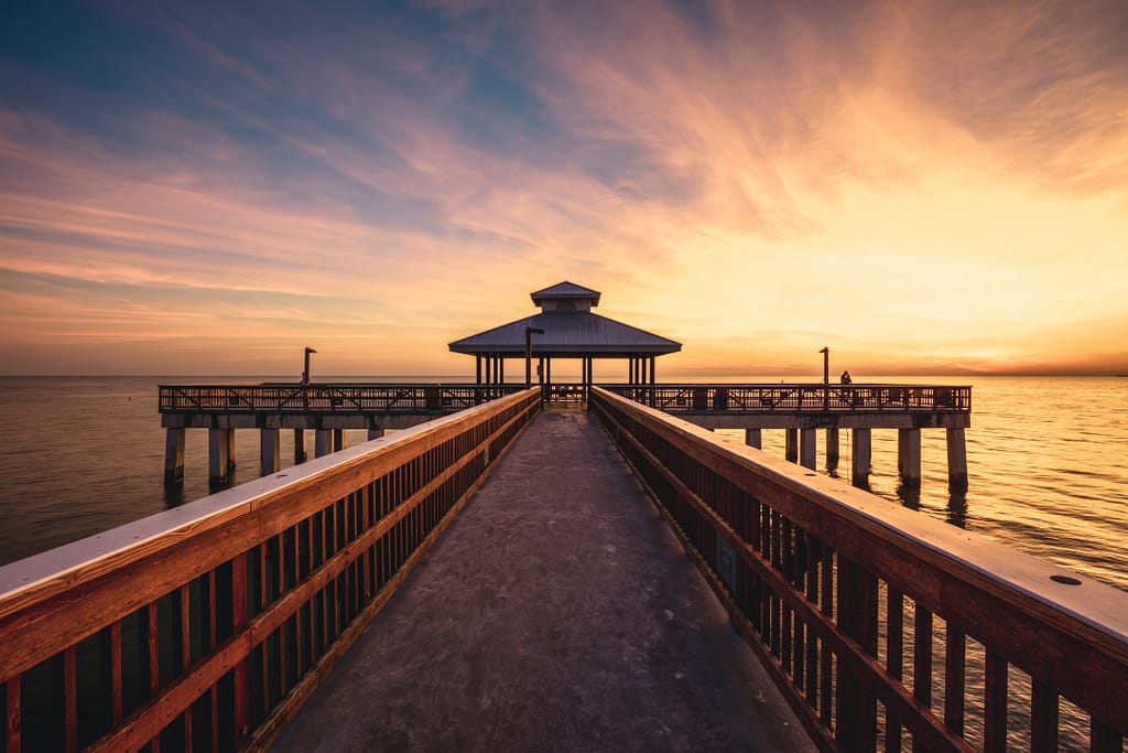 Fort Myers Beach. Fort Myers, Florida, USA.