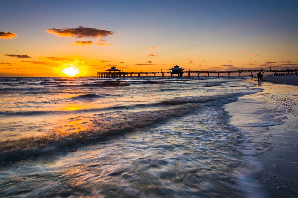 Fort Myers Beach. Fort Myers, Florida, USA.