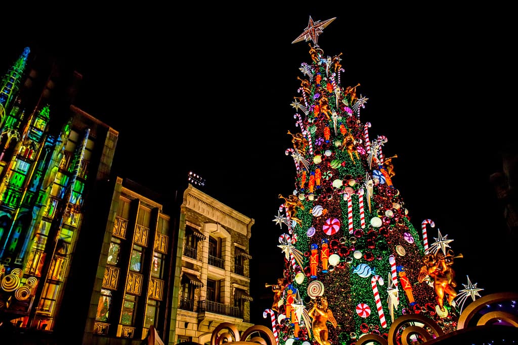 Christmas tree, Osaka, Japan