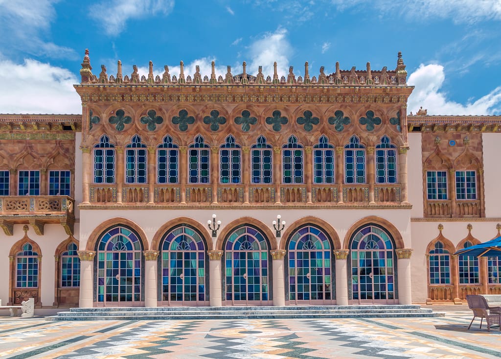 Ringling's mansion Ca d'Zan - Sarasota, Florida, USA
