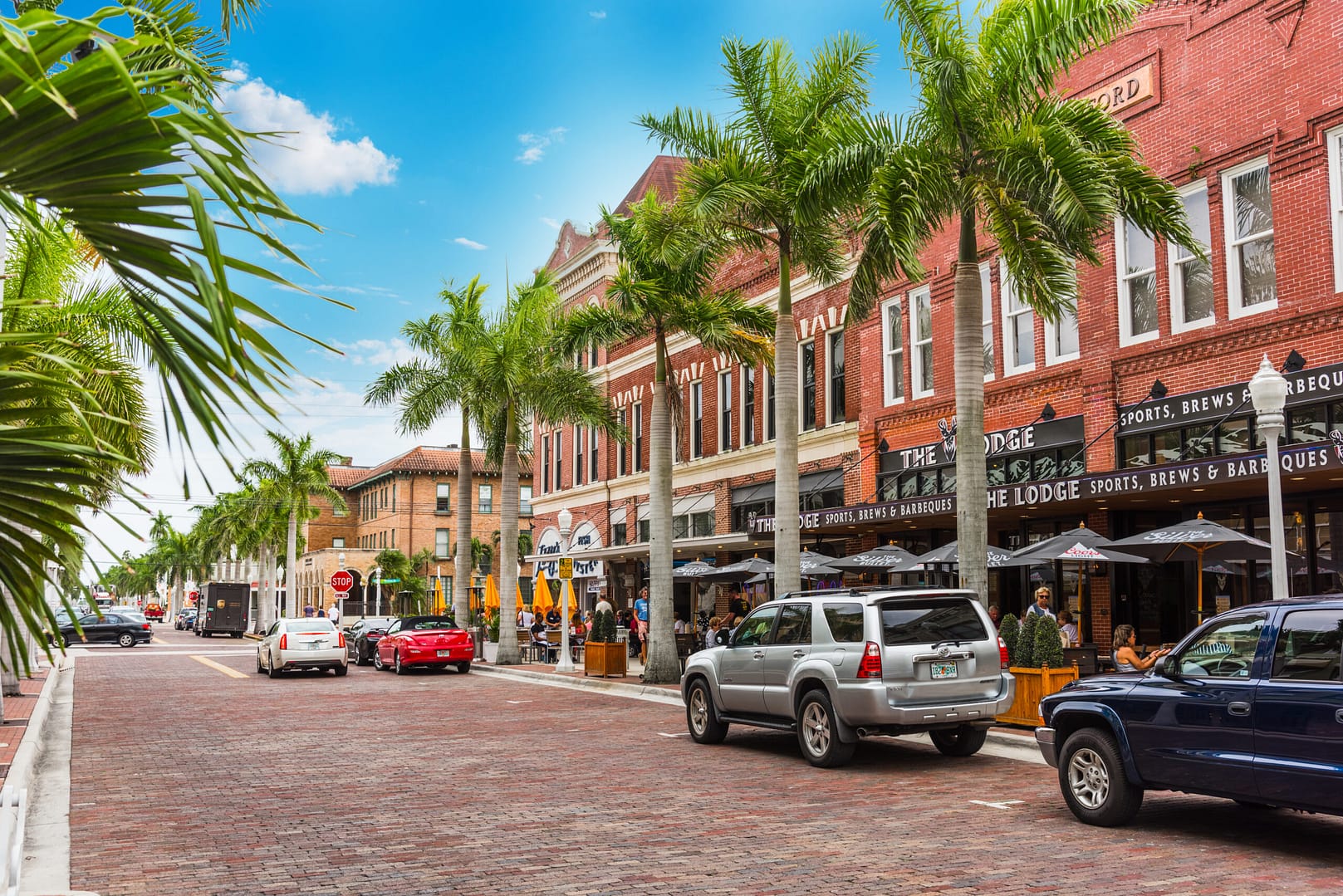 Quaint Street, Historic District, Fort Myers, Florida