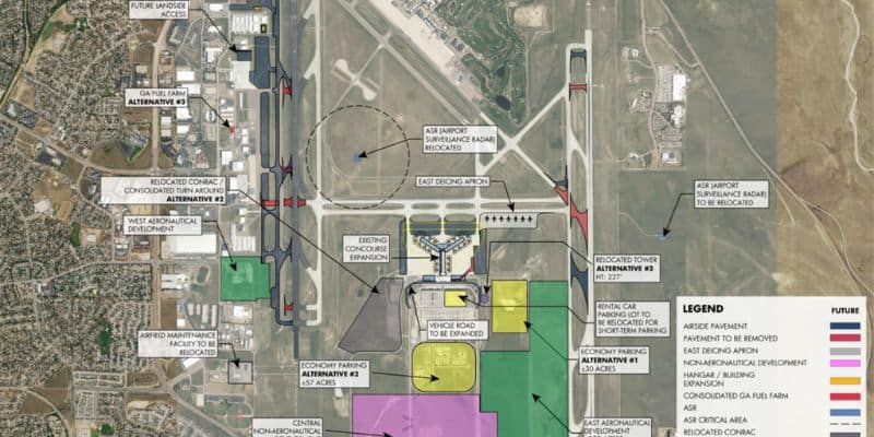 What are directions to colorado springs airport arrivals in 2023?