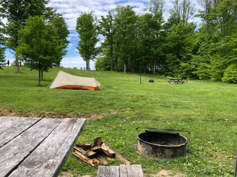 Camping Cherry Springs State Park